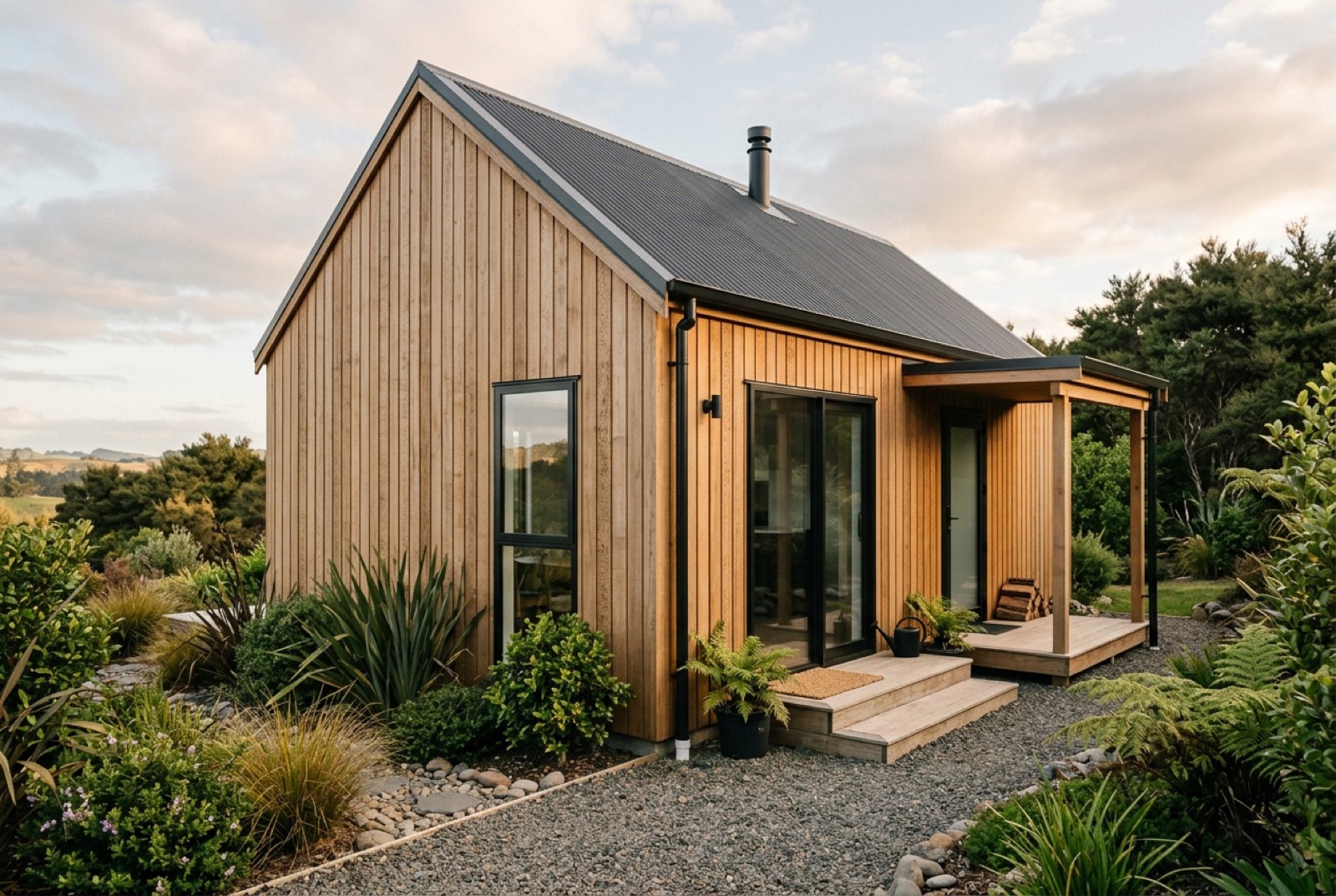 Fern 48, cedar weatherboard